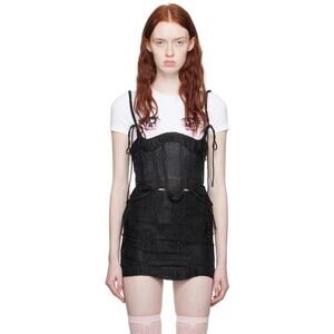 Nodress SSENSE Exclusive Black Corset (TOP ONLY)- Size XS